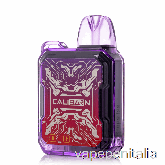 Penna Vape Uwell Caliburn Bar B6000 Ghiaccio D'uva Usa E Getta